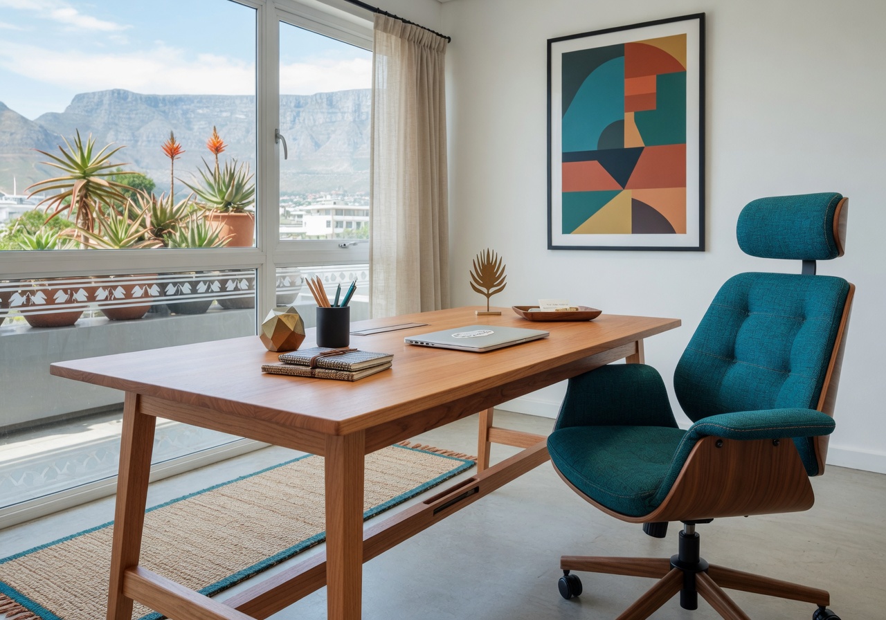Modern sustainable office furniture manufactured at the centre